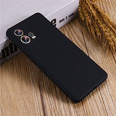 Funda Silicona Ultrafina Goma 360 Grados Carcasa para Motorola Moto Edge 30 Fusion 5G Negro