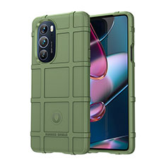 Funda Silicona Ultrafina Goma 360 Grados Carcasa para Motorola Moto Edge Plus (2022) 5G Verde