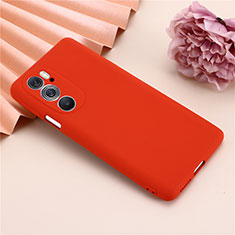 Funda Silicona Ultrafina Goma 360 Grados Carcasa para Motorola Moto Edge X30 5G Rojo