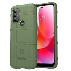 Funda Silicona Ultrafina Goma 360 Grados Carcasa para Motorola Moto G Play Gen 2 Verde