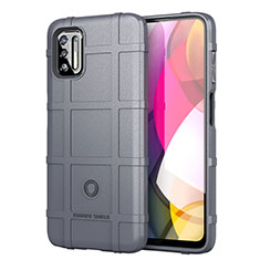 Funda Silicona Ultrafina Goma 360 Grados Carcasa para Motorola Moto G Stylus (2021) Gris