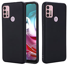 Funda Silicona Ultrafina Goma 360 Grados Carcasa para Motorola Moto G10 Power Negro