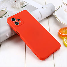 Funda Silicona Ultrafina Goma 360 Grados Carcasa para Motorola Moto G13 Rojo