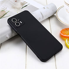 Funda Silicona Ultrafina Goma 360 Grados Carcasa para Motorola Moto G23 Negro