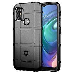 Funda Silicona Ultrafina Goma 360 Grados Carcasa para Motorola Moto G30 Negro