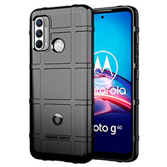 Funda Silicona Ultrafina Goma 360 Grados Carcasa para Motorola Moto G40 Fusion Negro