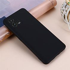 Funda Silicona Ultrafina Goma 360 Grados Carcasa para Motorola Moto G72 Negro