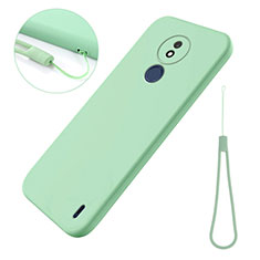 Funda Silicona Ultrafina Goma 360 Grados Carcasa para Nokia C21 Verde