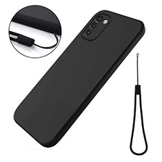 Funda Silicona Ultrafina Goma 360 Grados Carcasa para Nokia G21 Negro