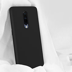 Funda Silicona Ultrafina Goma 360 Grados Carcasa para OnePlus 7 Pro Negro