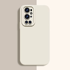 Funda Silicona Ultrafina Goma 360 Grados Carcasa para OnePlus 9 Pro 5G Blanco