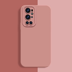 Funda Silicona Ultrafina Goma 360 Grados Carcasa para OnePlus 9 Pro 5G Rosa