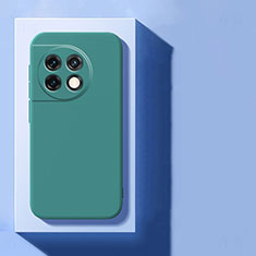Funda Silicona Ultrafina Goma 360 Grados Carcasa para OnePlus Ace 2 5G Verde
