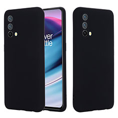 Funda Silicona Ultrafina Goma 360 Grados Carcasa para OnePlus Nord CE 5G Negro