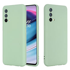 Funda Silicona Ultrafina Goma 360 Grados Carcasa para OnePlus Nord CE 5G Verde