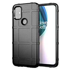 Funda Silicona Ultrafina Goma 360 Grados Carcasa para OnePlus Nord N10 5G Negro