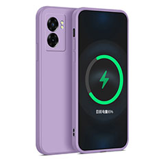 Funda Silicona Ultrafina Goma 360 Grados Carcasa para OnePlus Nord N300 5G Purpura Claro