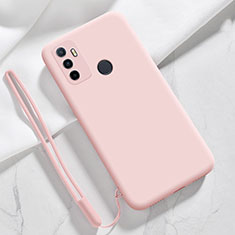 Funda Silicona Ultrafina Goma 360 Grados Carcasa para Oppo A11s Rosa