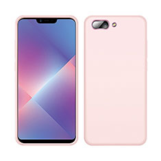 Funda Silicona Ultrafina Goma 360 Grados Carcasa para Oppo A12e Rosa