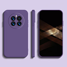 Funda Silicona Ultrafina Goma 360 Grados Carcasa para Oppo A2 Pro 5G Morado