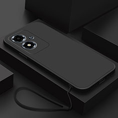 Funda Silicona Ultrafina Goma 360 Grados Carcasa para Oppo A2m 5G Negro