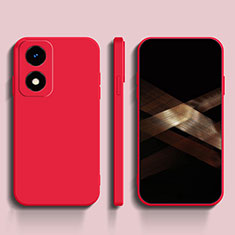 Funda Silicona Ultrafina Goma 360 Grados Carcasa para Oppo A2x 5G Rojo