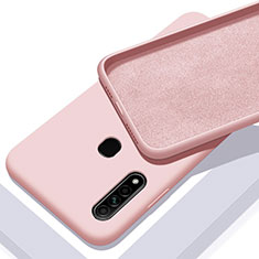 Funda Silicona Ultrafina Goma 360 Grados Carcasa para Oppo A31 Rosa