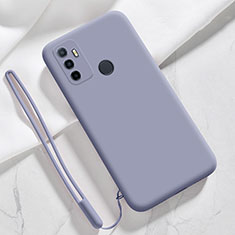 Funda Silicona Ultrafina Goma 360 Grados Carcasa para Oppo A33 Gris Lavanda