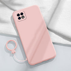 Funda Silicona Ultrafina Goma 360 Grados Carcasa para Oppo A53 5G Rosa