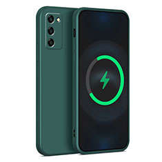 Funda Silicona Ultrafina Goma 360 Grados Carcasa para Oppo A56 5G Verde Noche