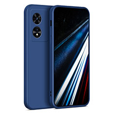 Funda Silicona Ultrafina Goma 360 Grados Carcasa para Oppo A58 4G Azul