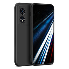 Funda Silicona Ultrafina Goma 360 Grados Carcasa para Oppo A78 4G Negro