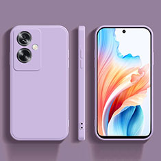 Funda Silicona Ultrafina Goma 360 Grados Carcasa para Oppo A79 5G Purpura Claro