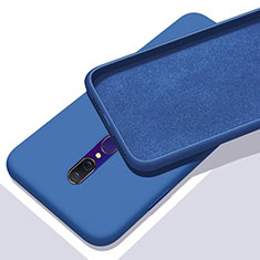 Funda Silicona Ultrafina Goma 360 Grados Carcasa para Oppo A9 Azul