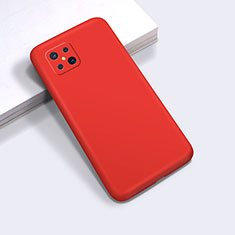 Funda Silicona Ultrafina Goma 360 Grados Carcasa para Oppo A92s 5G Rojo