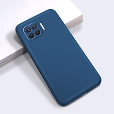 Funda Silicona Ultrafina Goma 360 Grados Carcasa para Oppo A93 Azul