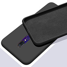 Funda Silicona Ultrafina Goma 360 Grados Carcasa para Oppo A9X Negro