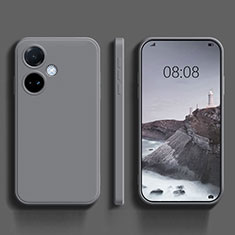 Funda Silicona Ultrafina Goma 360 Grados Carcasa para Oppo K11 5G Gris