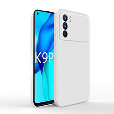 Funda Silicona Ultrafina Goma 360 Grados Carcasa para Oppo K9 Pro 5G Blanco