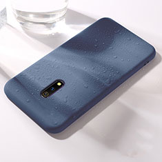 Funda Silicona Ultrafina Goma 360 Grados Carcasa para Oppo Realme X Azul