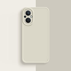 Funda Silicona Ultrafina Goma 360 Grados Carcasa para Oppo Reno7 Lite 5G Blanco