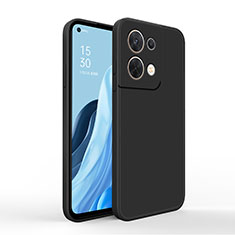 Funda Silicona Ultrafina Goma 360 Grados Carcasa para Oppo Reno9 5G Negro