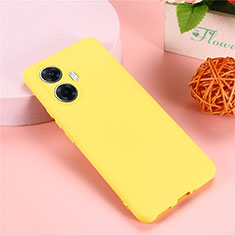 Funda Silicona Ultrafina Goma 360 Grados Carcasa para Realme 10 Pro+ Plus 5G Amarillo