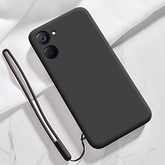 Funda Silicona Ultrafina Goma 360 Grados Carcasa para Realme 10S 5G Negro