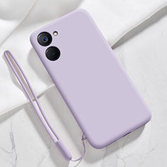 Funda Silicona Ultrafina Goma 360 Grados Carcasa para Realme 10S 5G Purpura Claro