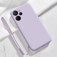 Funda Silicona Ultrafina Goma 360 Grados Carcasa para Realme 10T 5G Purpura Claro