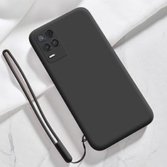 Funda Silicona Ultrafina Goma 360 Grados Carcasa para Realme 8s 5G Negro