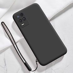 Funda Silicona Ultrafina Goma 360 Grados Carcasa para Realme 9 5G India Negro