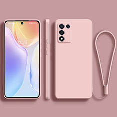 Funda Silicona Ultrafina Goma 360 Grados Carcasa para Realme 9 SE 5G Rosa