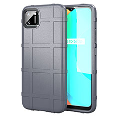 Funda Silicona Ultrafina Goma 360 Grados Carcasa para Realme C11 Gris